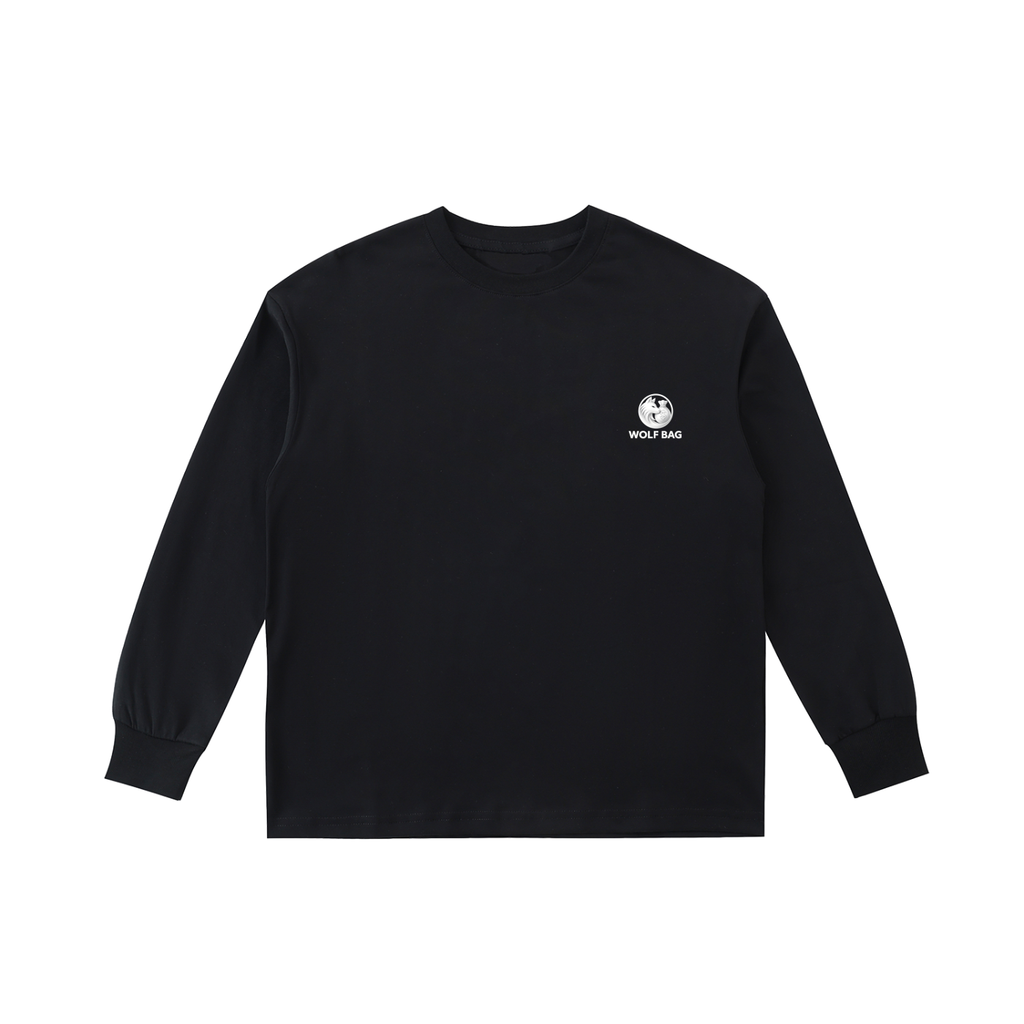 Kids' Quick-Dry Cotton Long-Sleeve Tee
