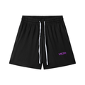 Mesh Drawstring Shorts