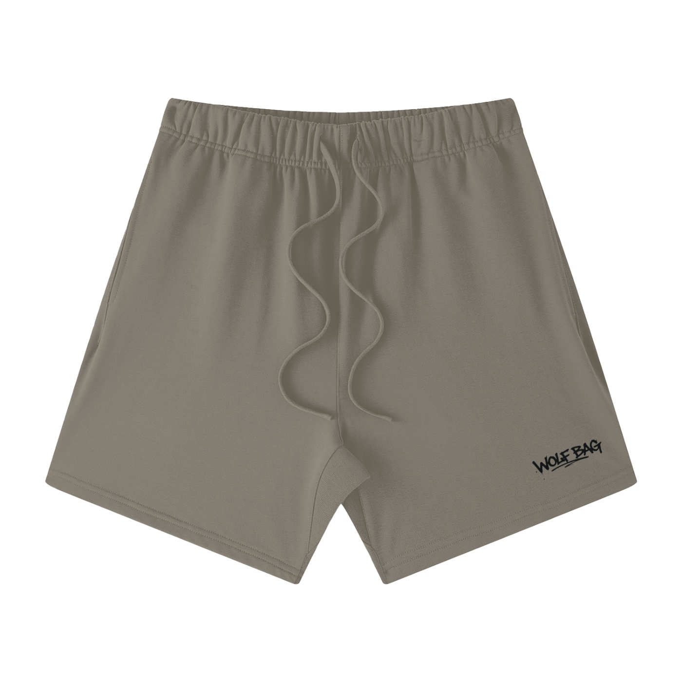 Unisex Earth Tone Loose Fit Cotton Shorts