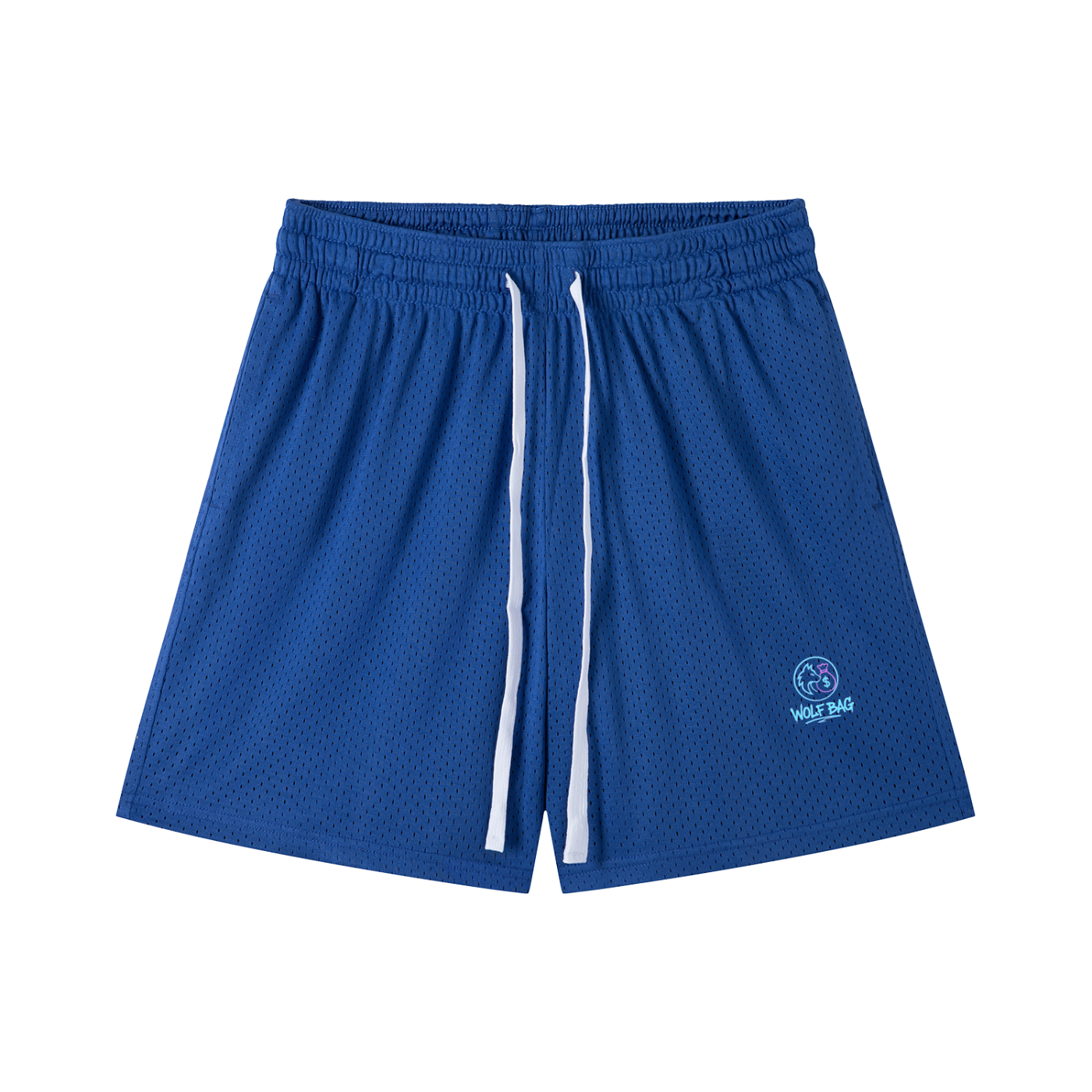 Mesh Drawstring Shorts