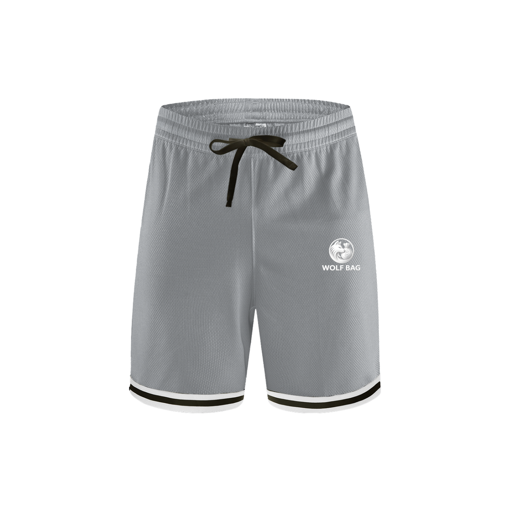 Classic Stripe Trim Basketball Shorts
