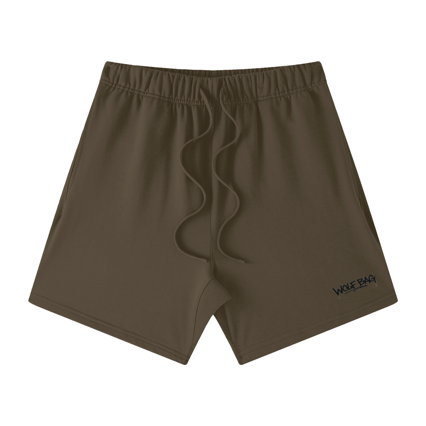 Unisex Earth Tone Loose Fit Cotton Shorts