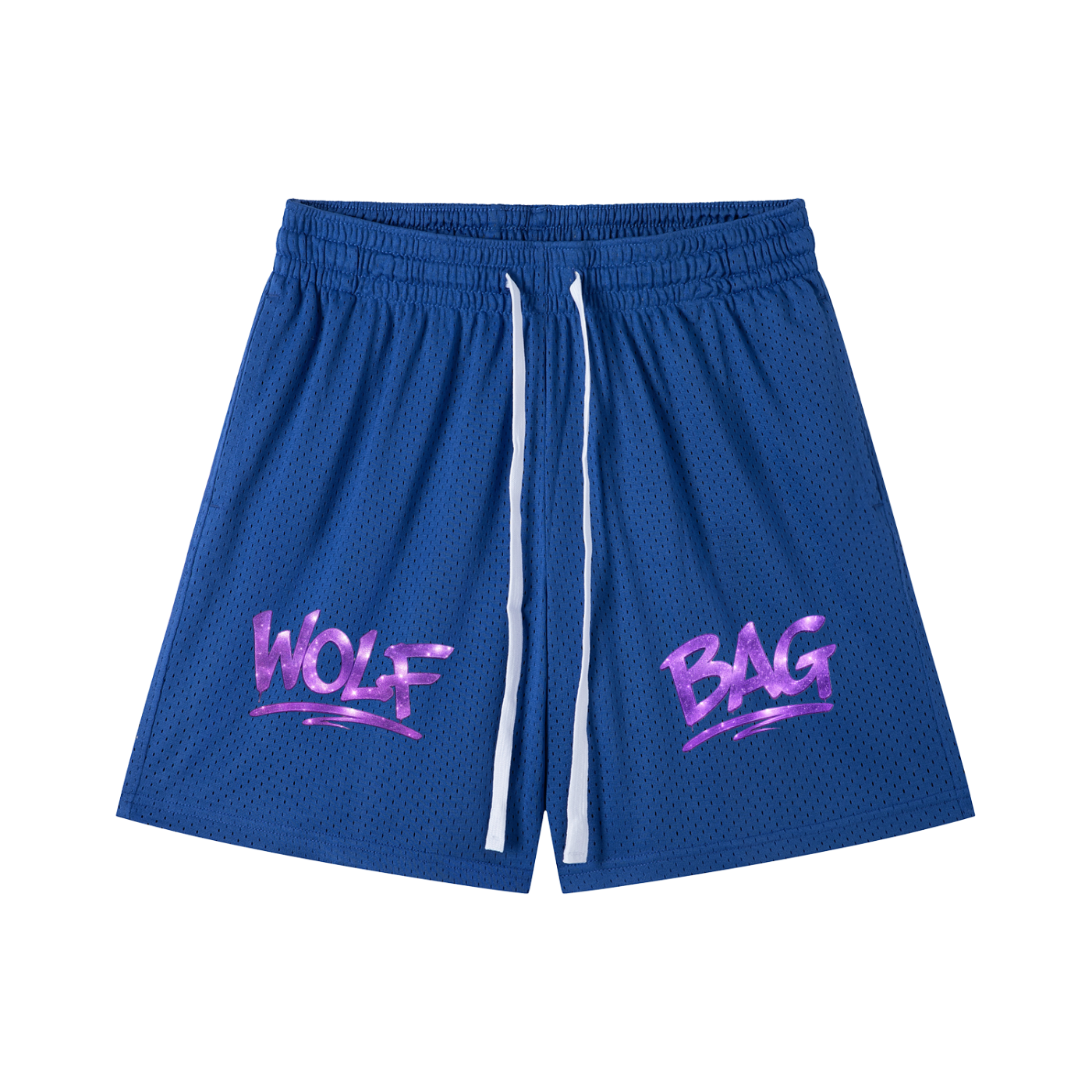 Mesh Drawstring Shorts