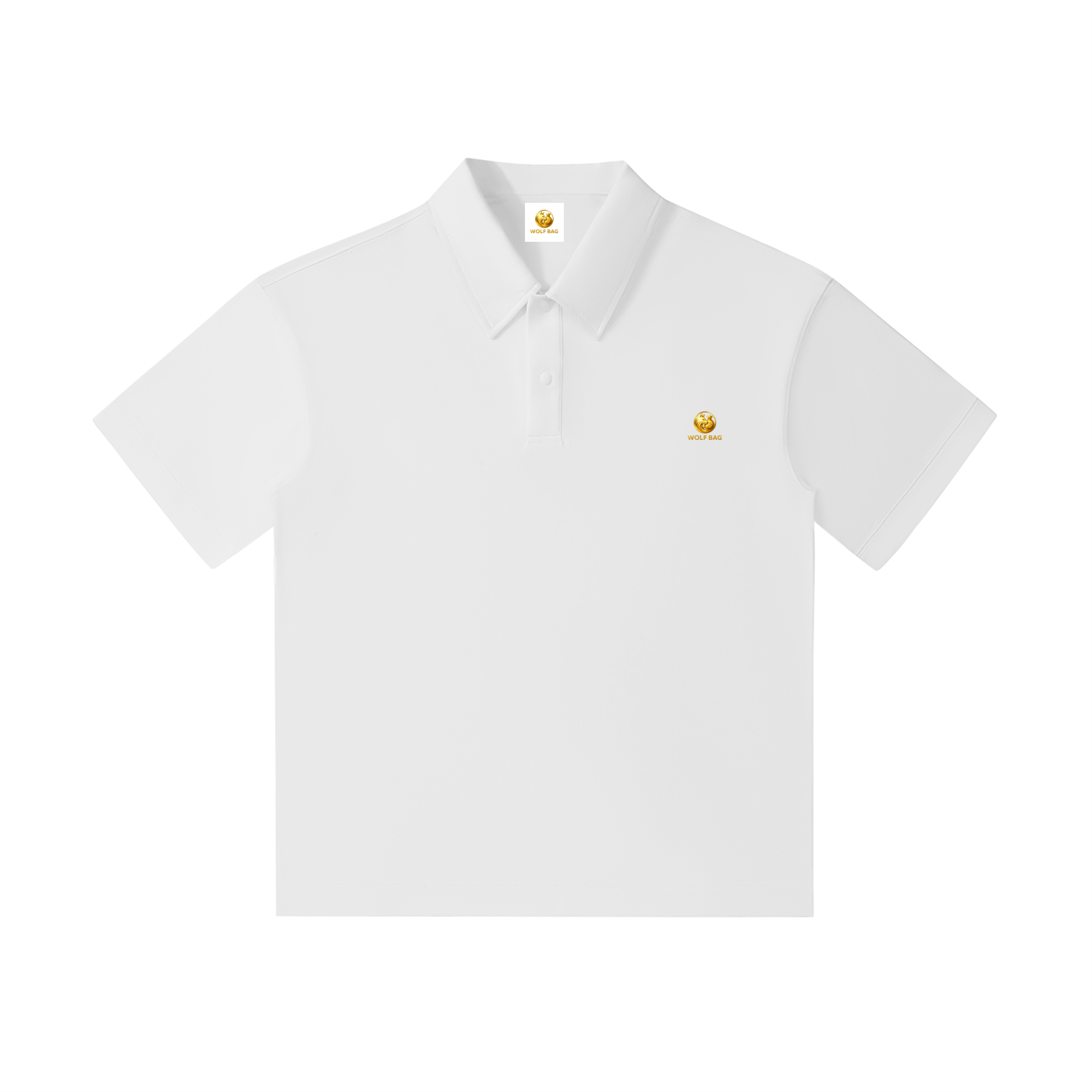 Drop Shoulder Short-Sleeve Polo