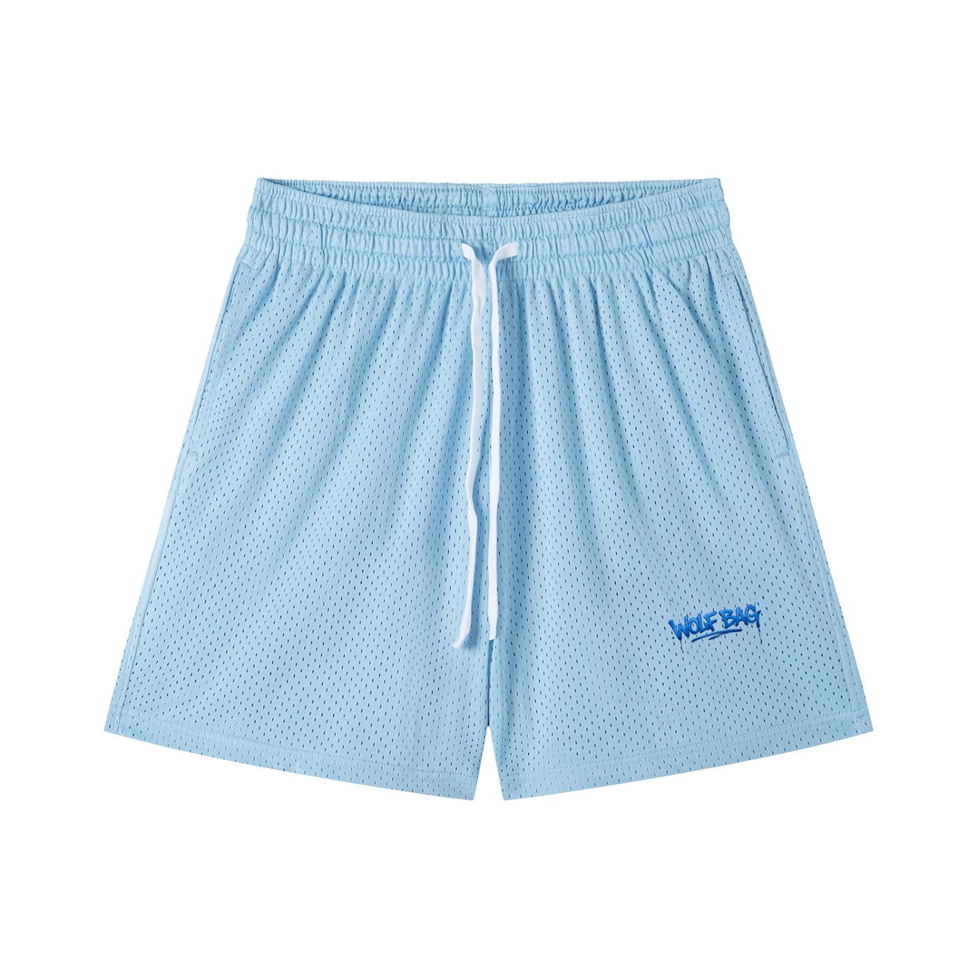 Mesh Drawstring Shorts