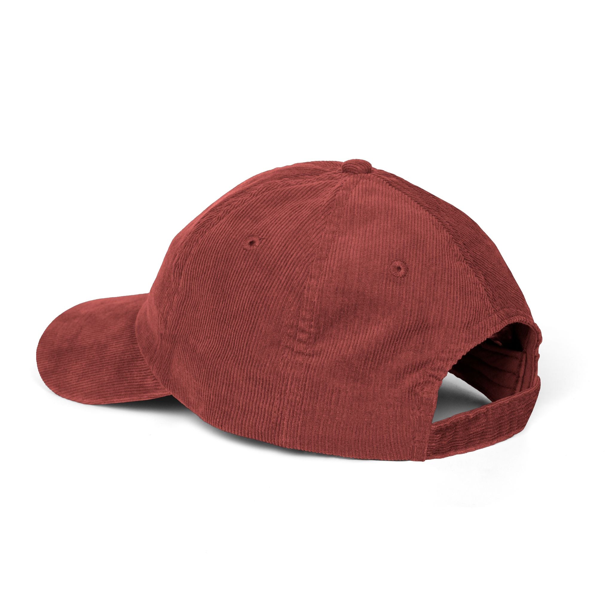 Corduroy Cap — Embroidered "WOLF BAG" Vintage Baseball Hat