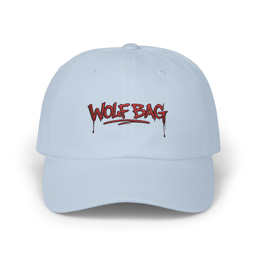 Wolf Bag Dad Cap — Embroidered Streetwear Baseball Hat