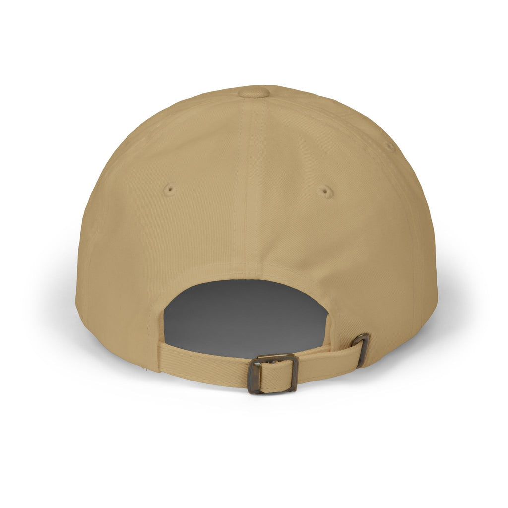 Dad Cap — Gold Wolf & Coin Embroidered Baseball Hat