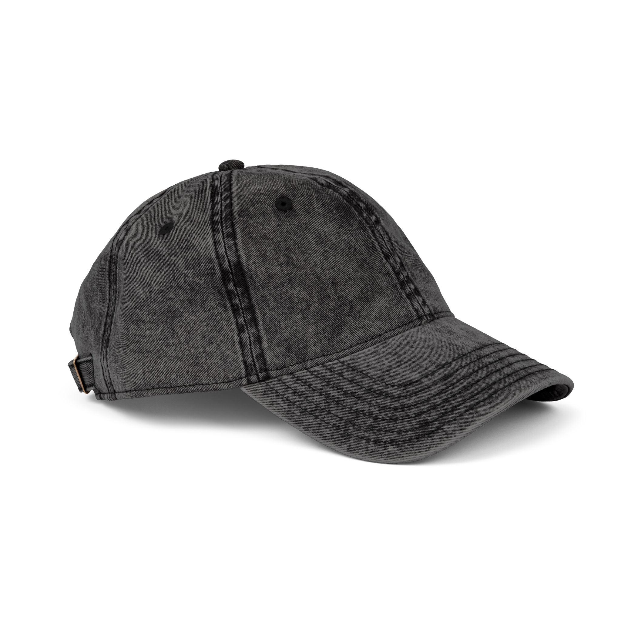 Vintage Embroidered Washed Baseball Cap