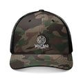 Camouflage Trucker Hat — Embroidered Wolf Pack Logo