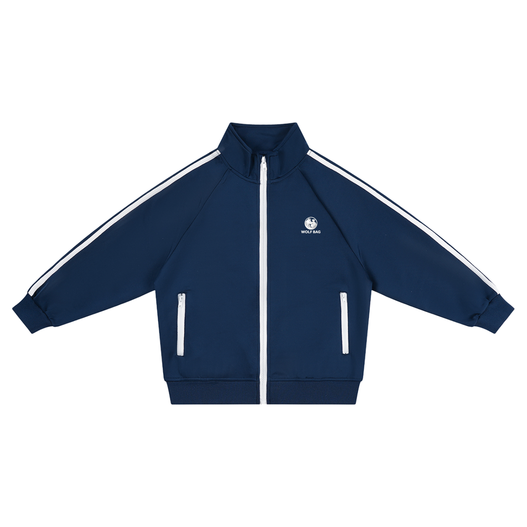 Kids’ Contrast Tape Coach Jacket