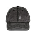 Vintage Embroidered Washed Baseball Cap