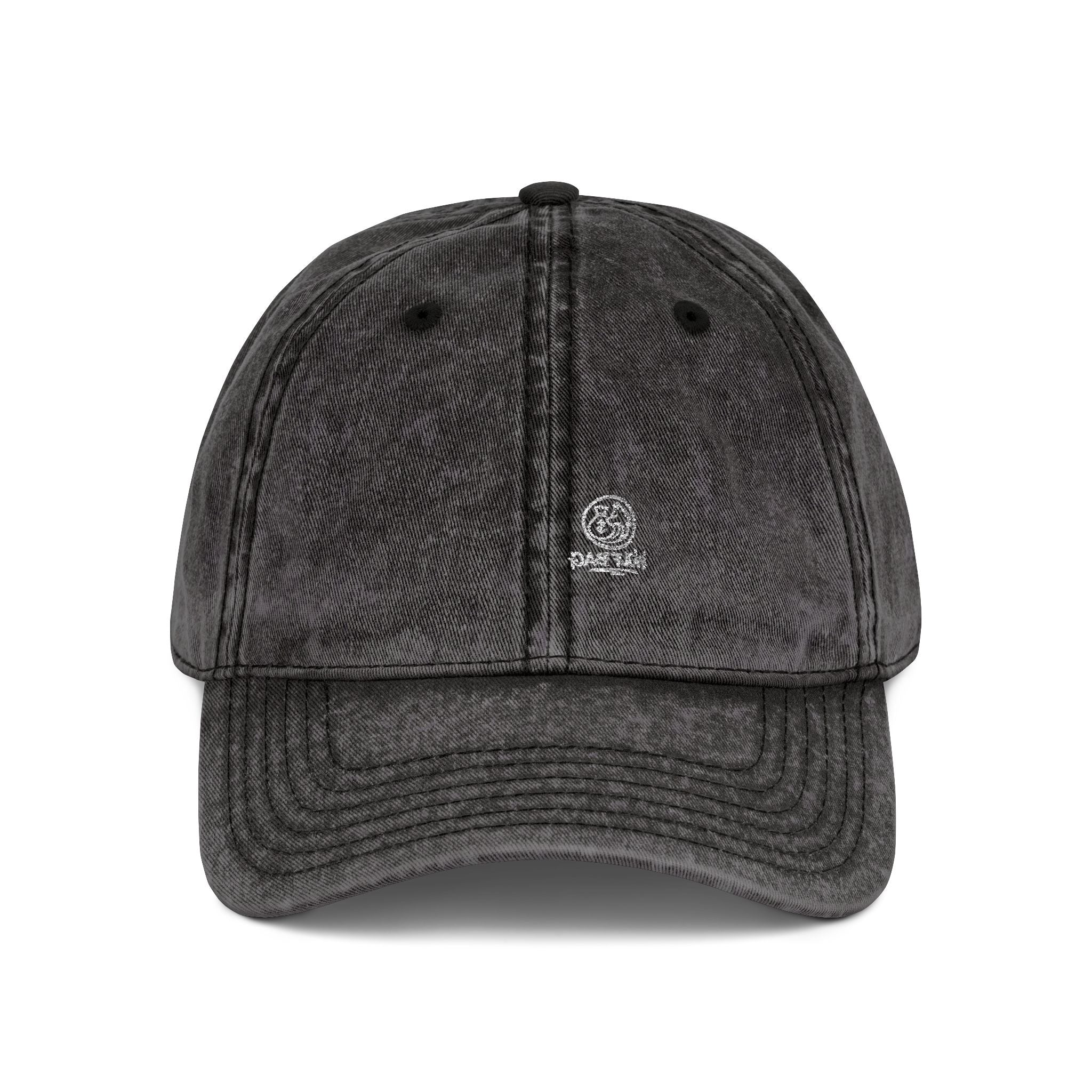 Vintage Embroidered Washed Baseball Cap