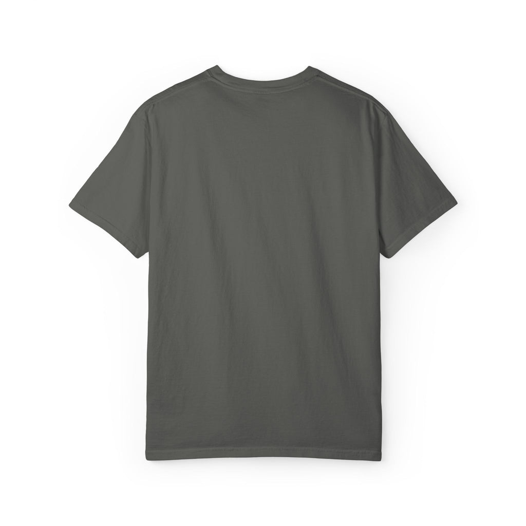 T-Shirt — Small Red Chest Print, Romantic Casual Tee