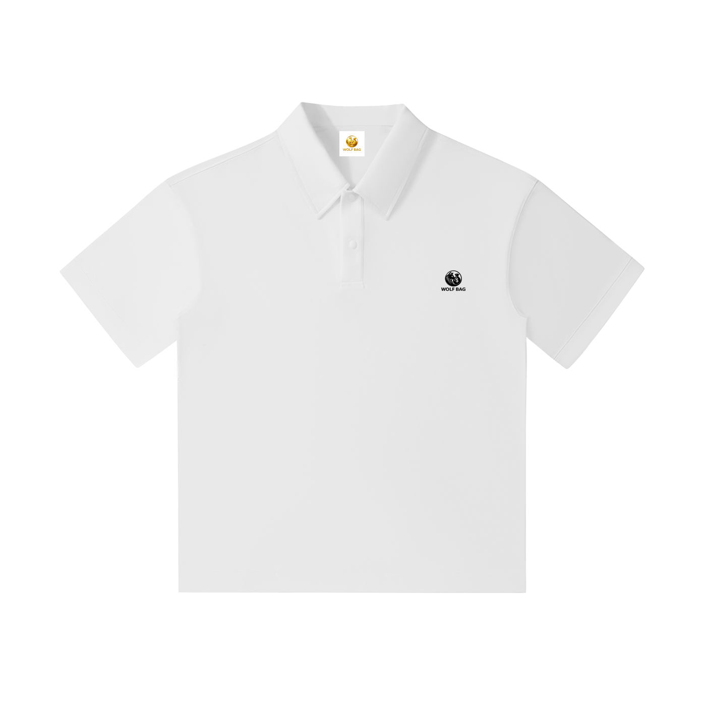 Drop Shoulder Short-Sleeve Polo