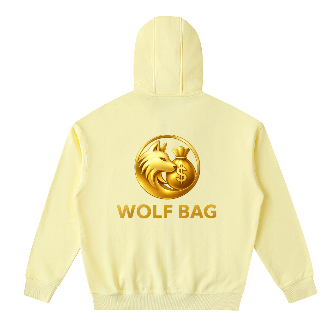 Drop-Shoulder Zip Up Hoodie