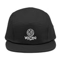 Embroidered 'Wolf Bag' 5-Panel Cap — Casual Outdoor Skate Hat