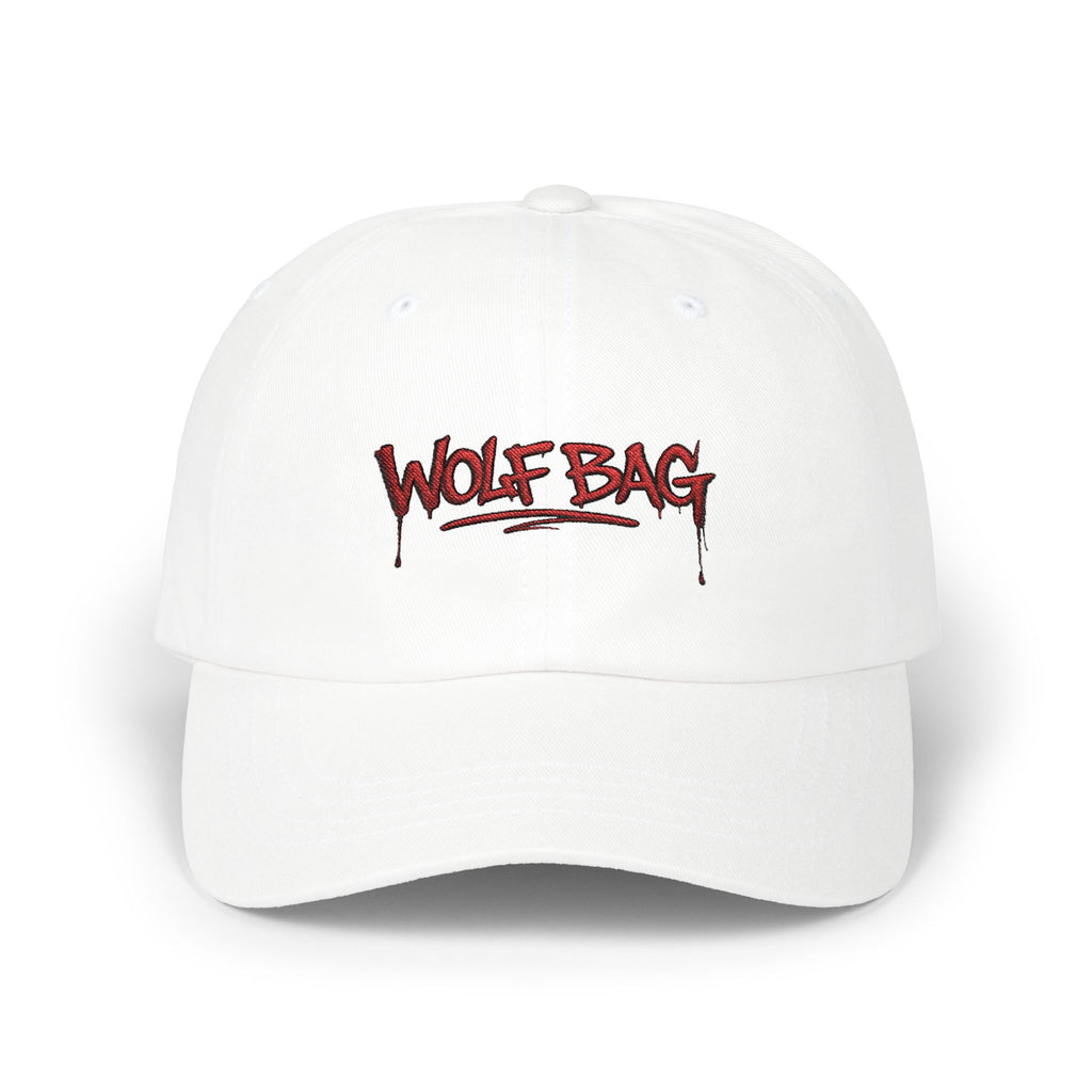 Wolf Bag Dad Cap — Embroidered Streetwear Baseball Hat