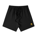 Unisex Earth Tone Loose Fit Cotton Shorts