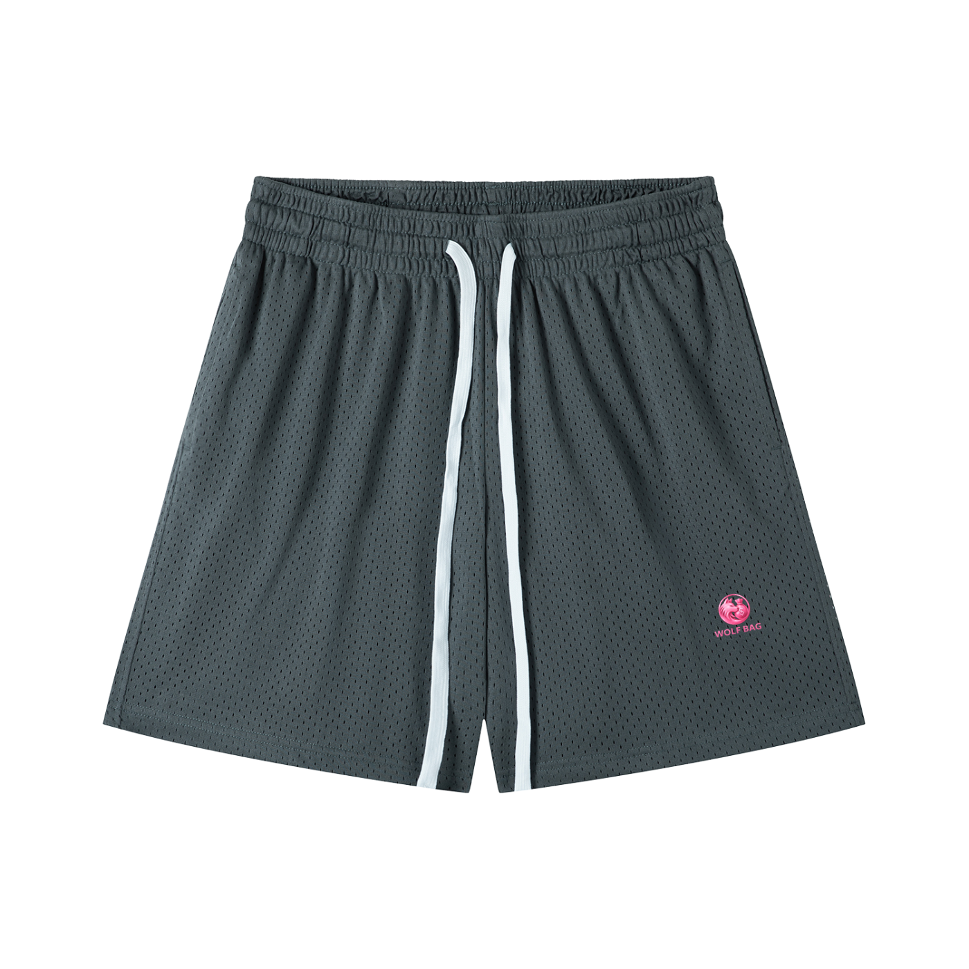 Mesh Drawstring Shorts
