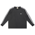Snow Washed Contrast Tape Sweatshirt