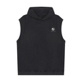 Snow Washed Sleeveless Hoodie