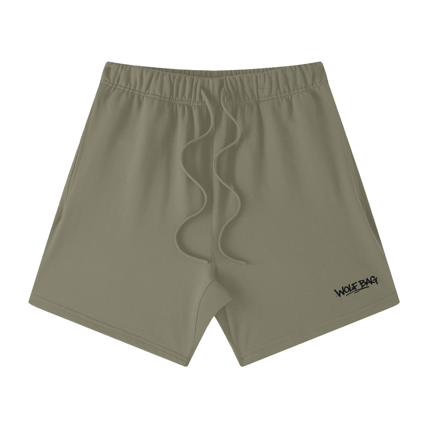Unisex Earth Tone Loose Fit Cotton Shorts