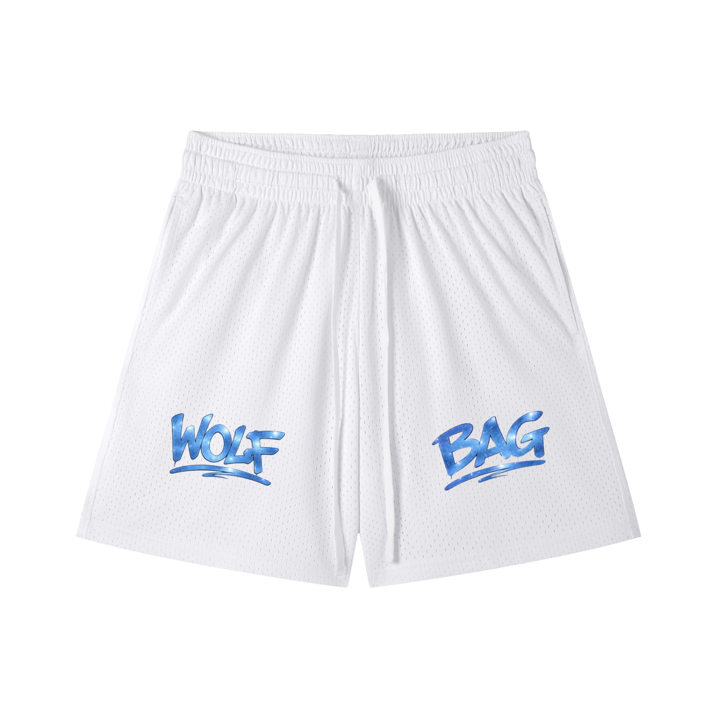 Mesh Drawstring Shorts