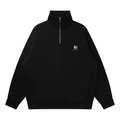 Quarter-Zip Drop Shoulder Sweatshirt