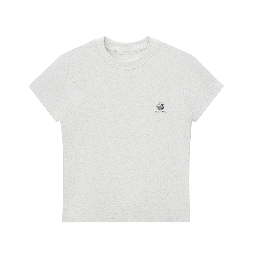 Essential Bodycon Crewneck T-Shirt