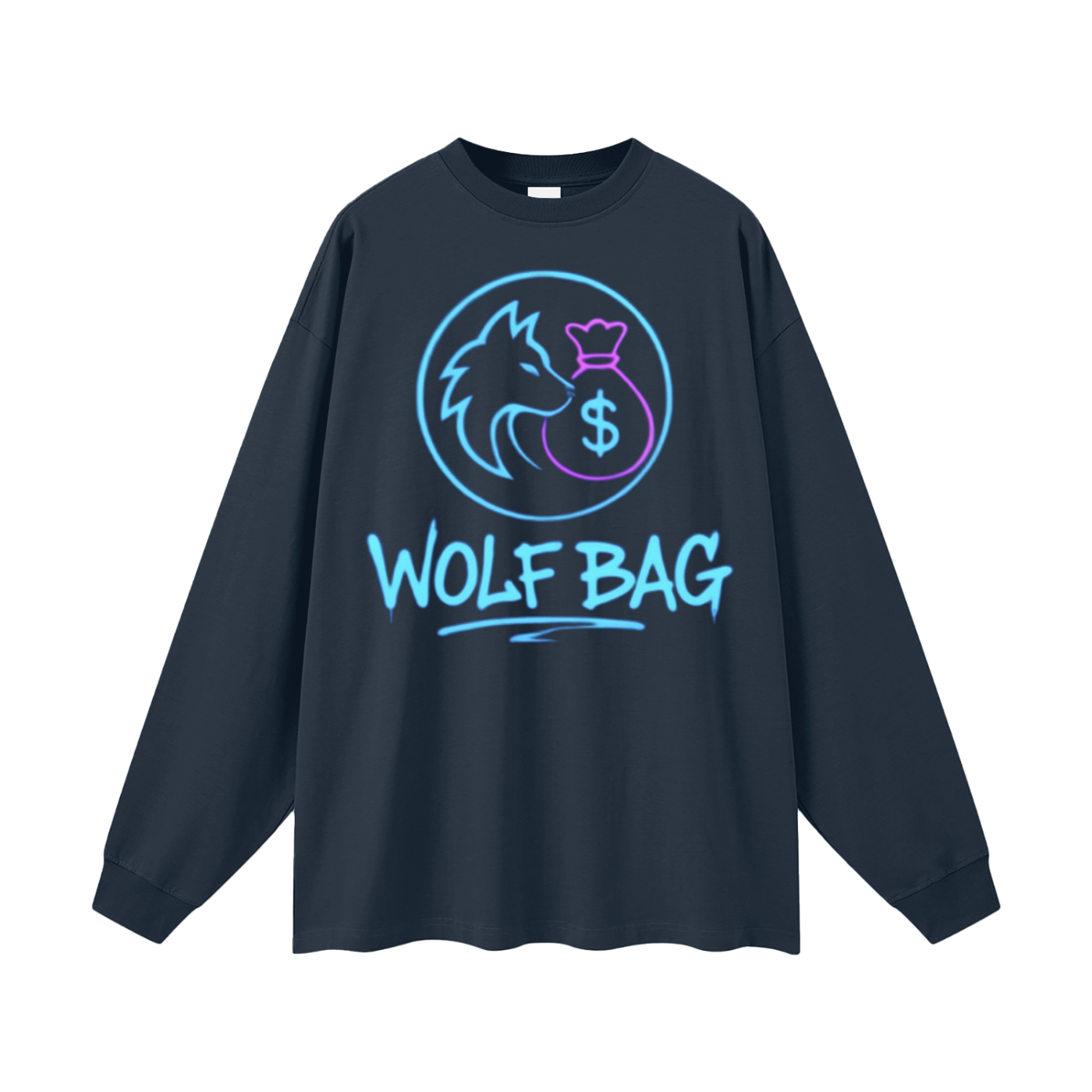 Oversized Unisex Long Sleeve T-Shirt