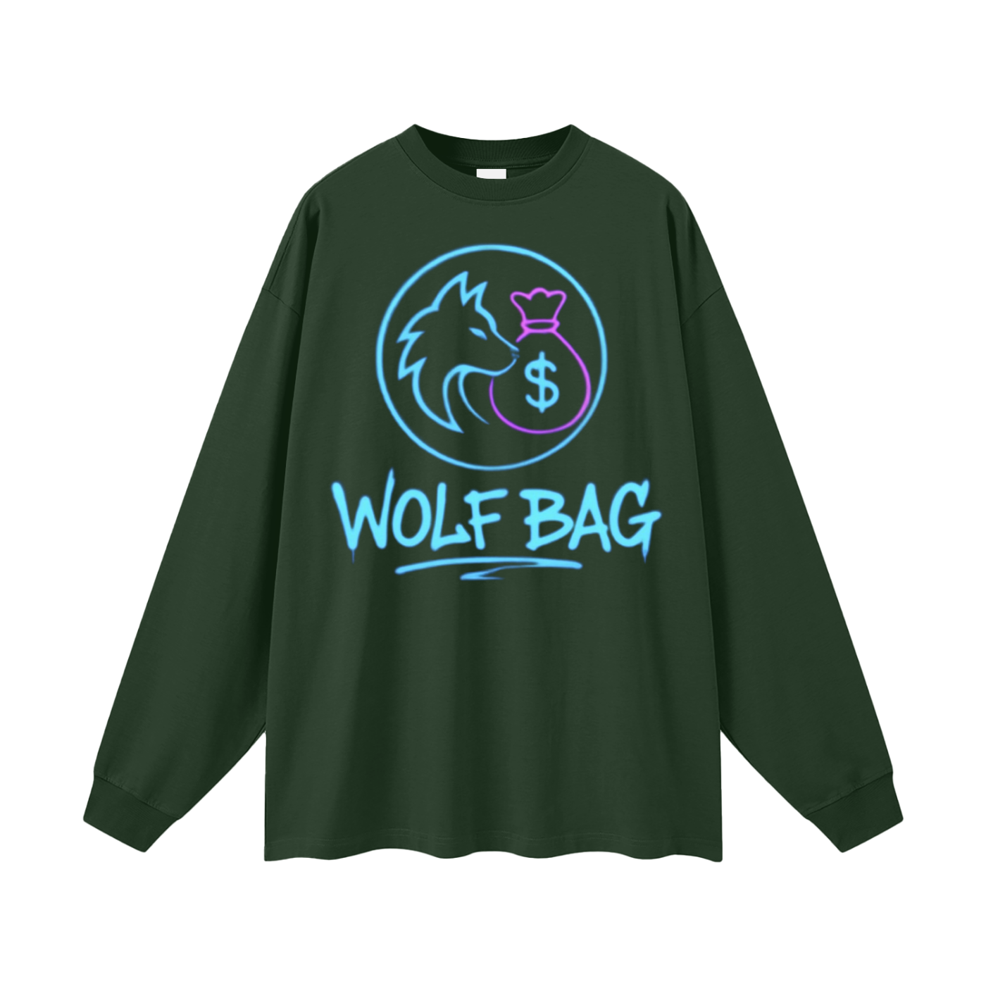 Oversized Unisex Long Sleeve T-Shirt