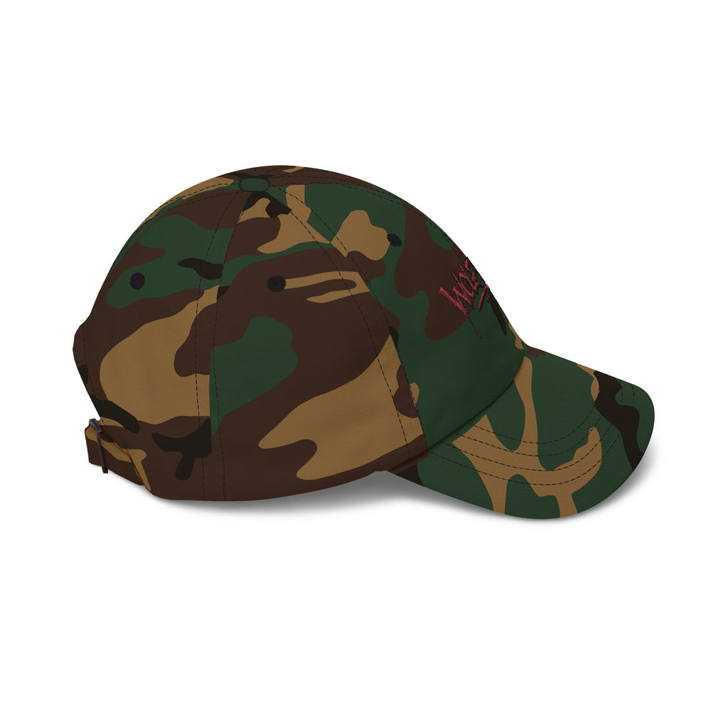 Wolf Bag Dad Cap — Embroidered Streetwear Baseball Hat