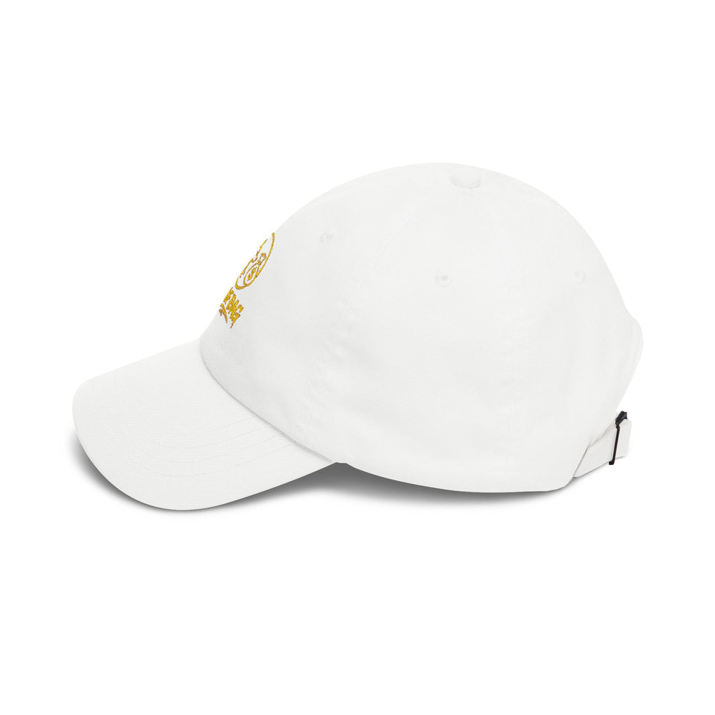 Dad Cap — Gold Foil Wolf Pack Logo Embroidered Hat