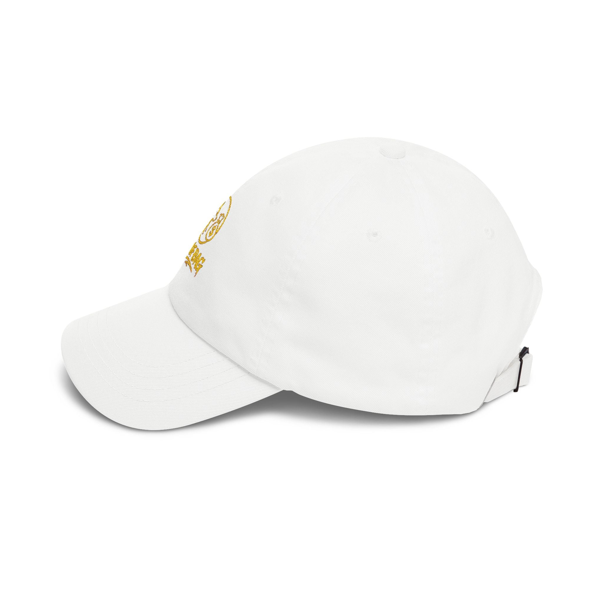 Dad Cap — Gold Foil Wolf Pack Logo Embroidered Hat