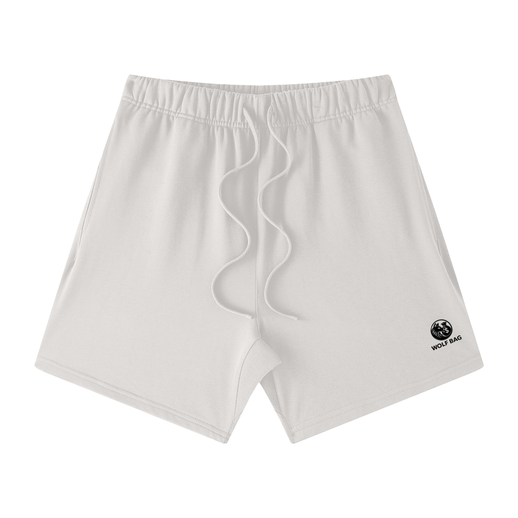 Unisex Earth Tone Loose Fit Cotton Shorts
