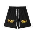 Mesh Drawstring Shorts
