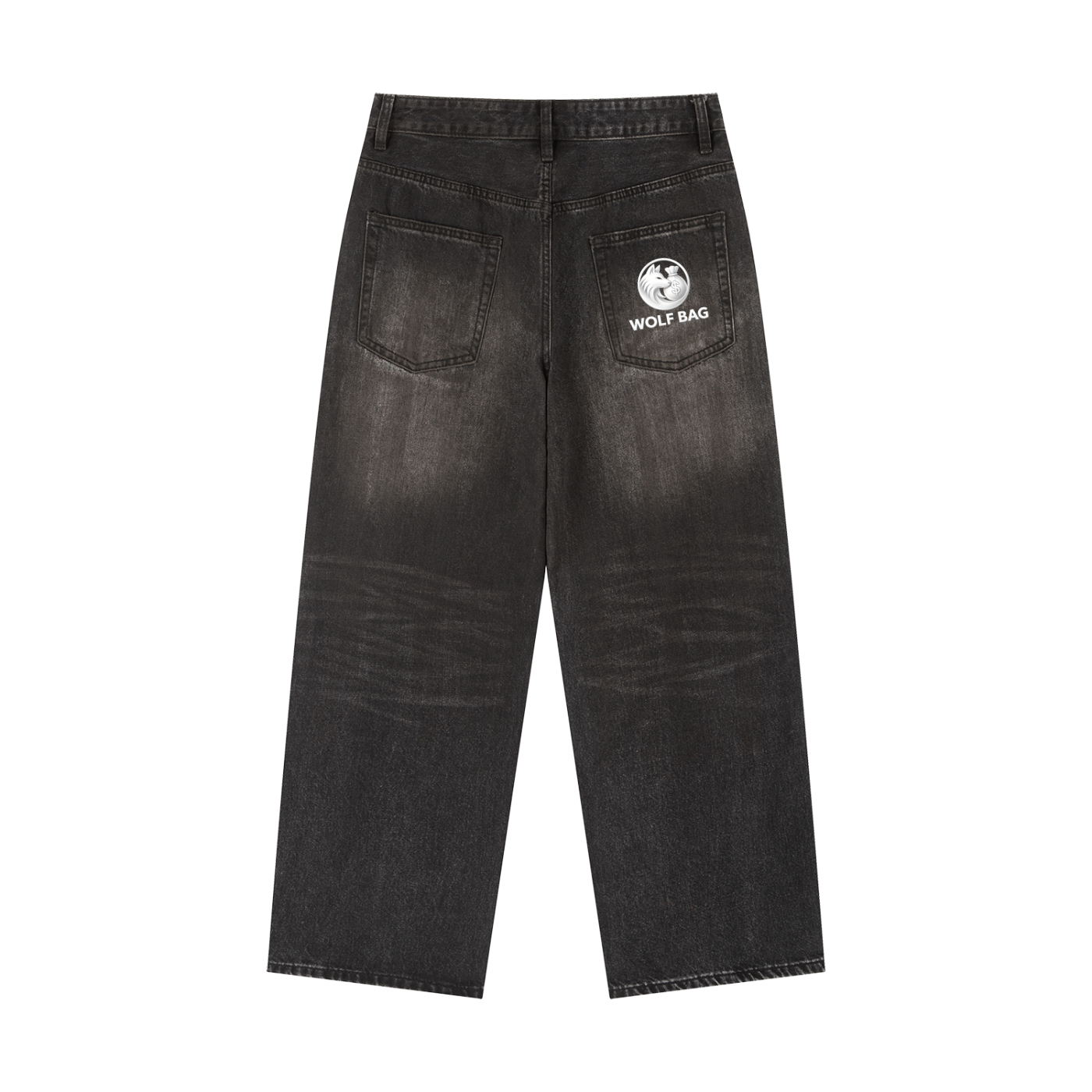 Vintage Wash Heavyweight Denim Jeans