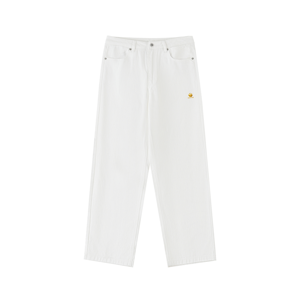 Heavyweight Cotton Straight-Leg Pants