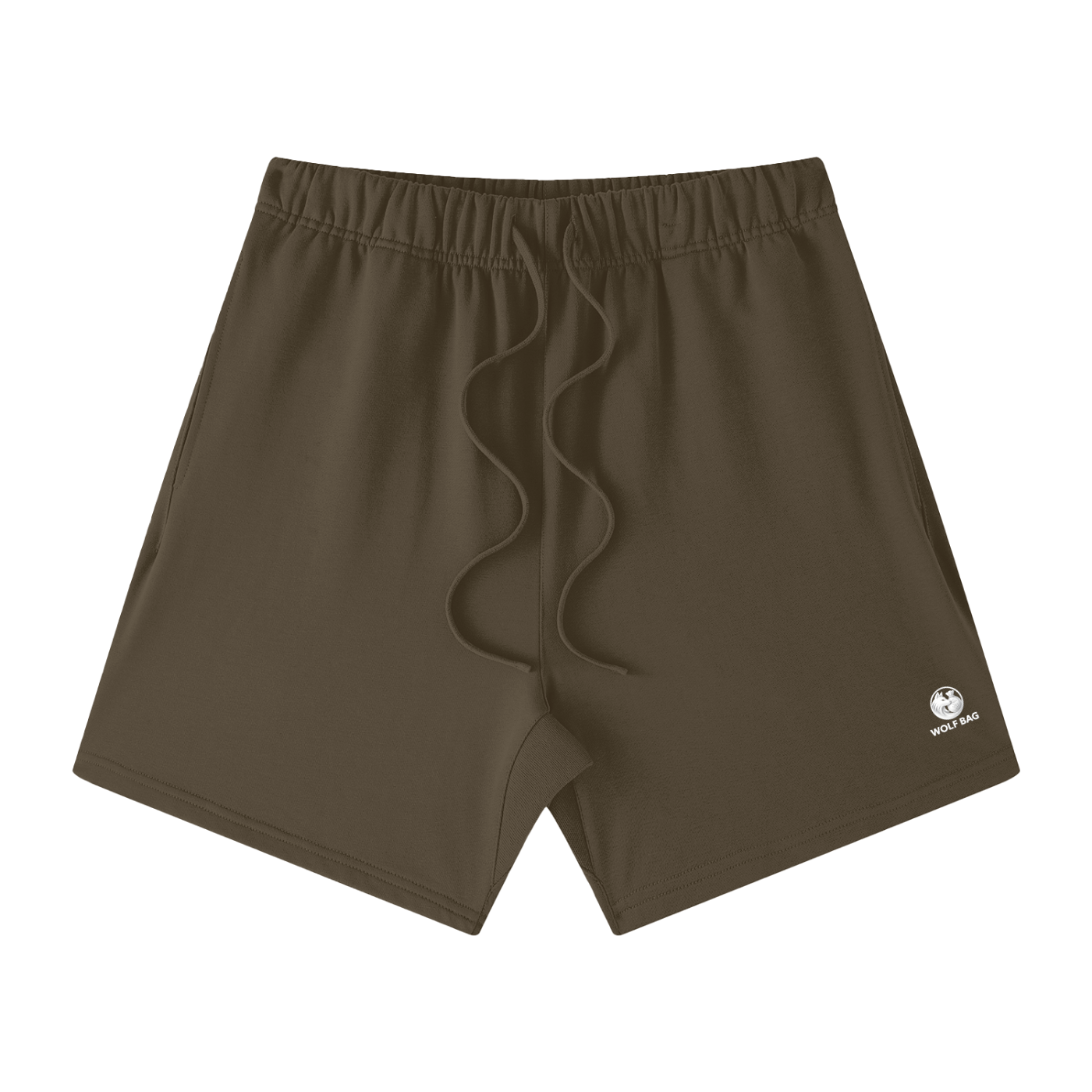 Unisex Earth Tone Loose Fit Cotton Shorts