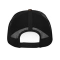 Camo Trucker Hat — Embroidered 'Wolf Bag' Logo