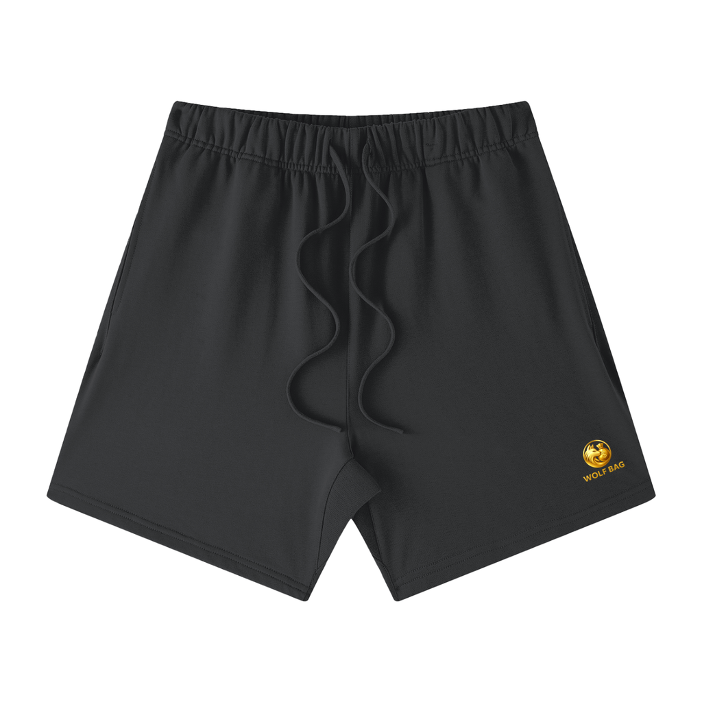 Unisex Earth Tone Loose Fit Cotton Shorts