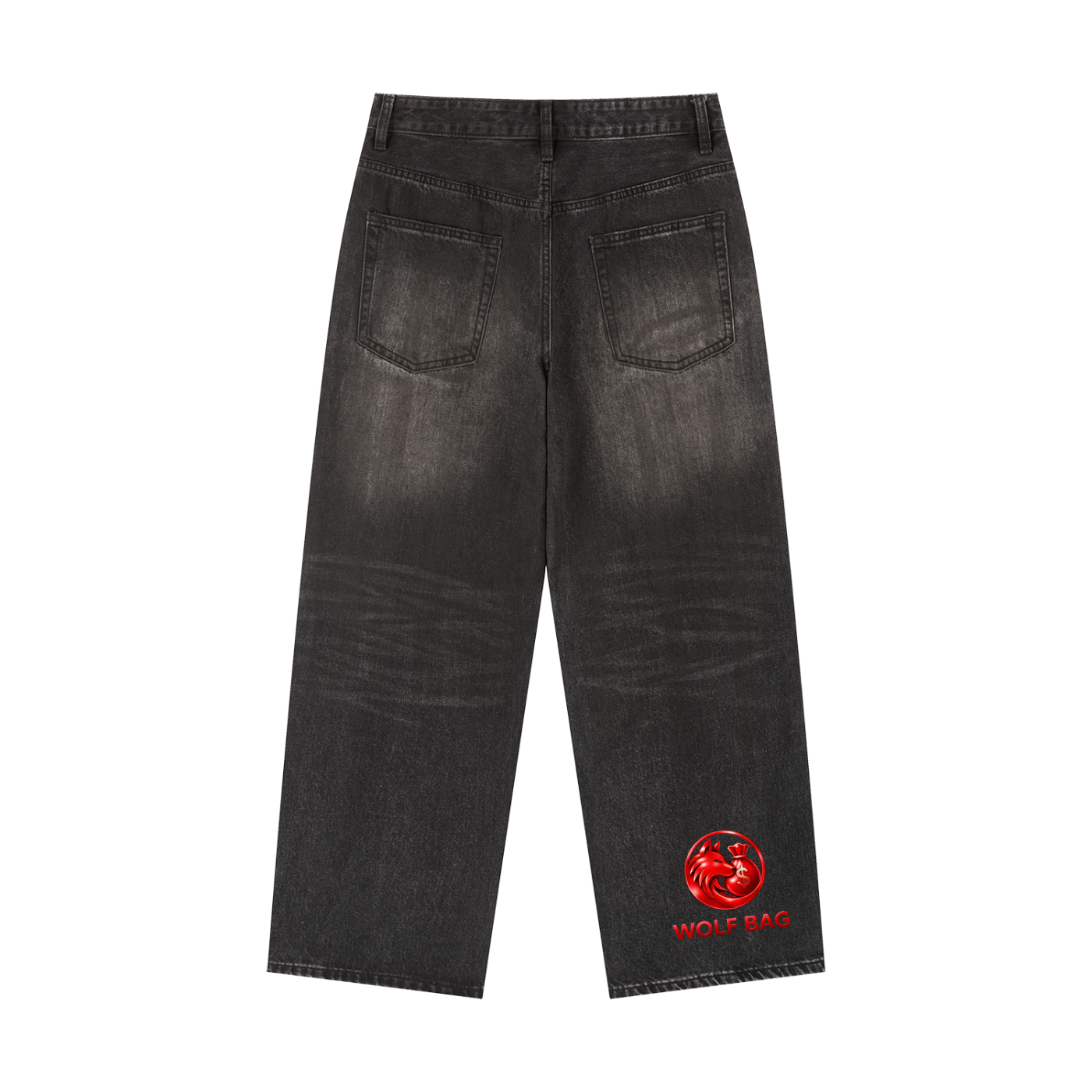 Vintage Wash Heavyweight Denim Jeans