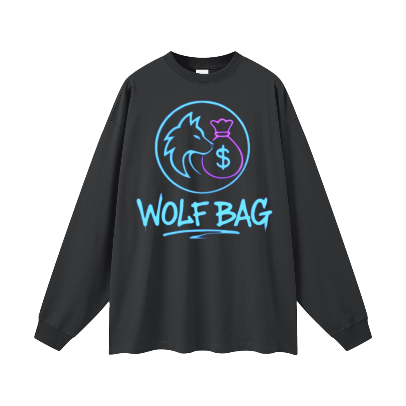 Oversized Unisex Long Sleeve T-Shirt