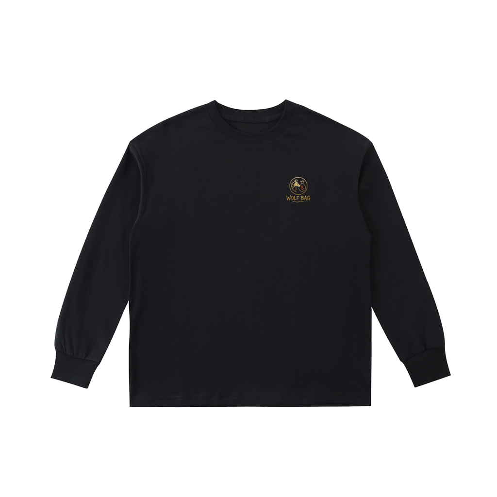 Kids' Quick-Dry Cotton Long-Sleeve Tee
