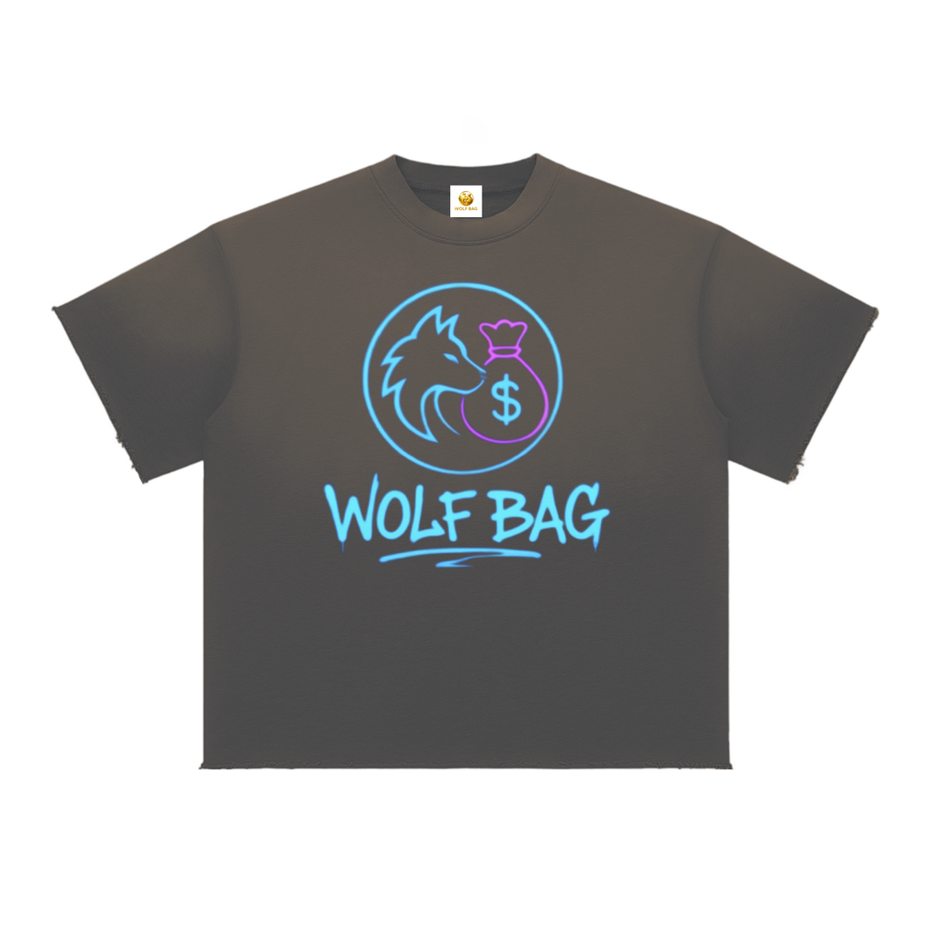 Sun Fade Raw Edge T-Shirt