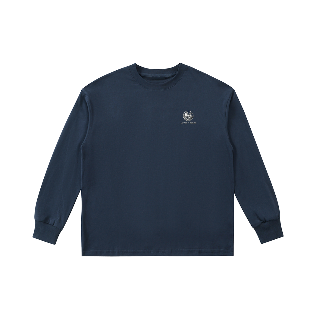 Kids' Quick-Dry Cotton Long-Sleeve Tee