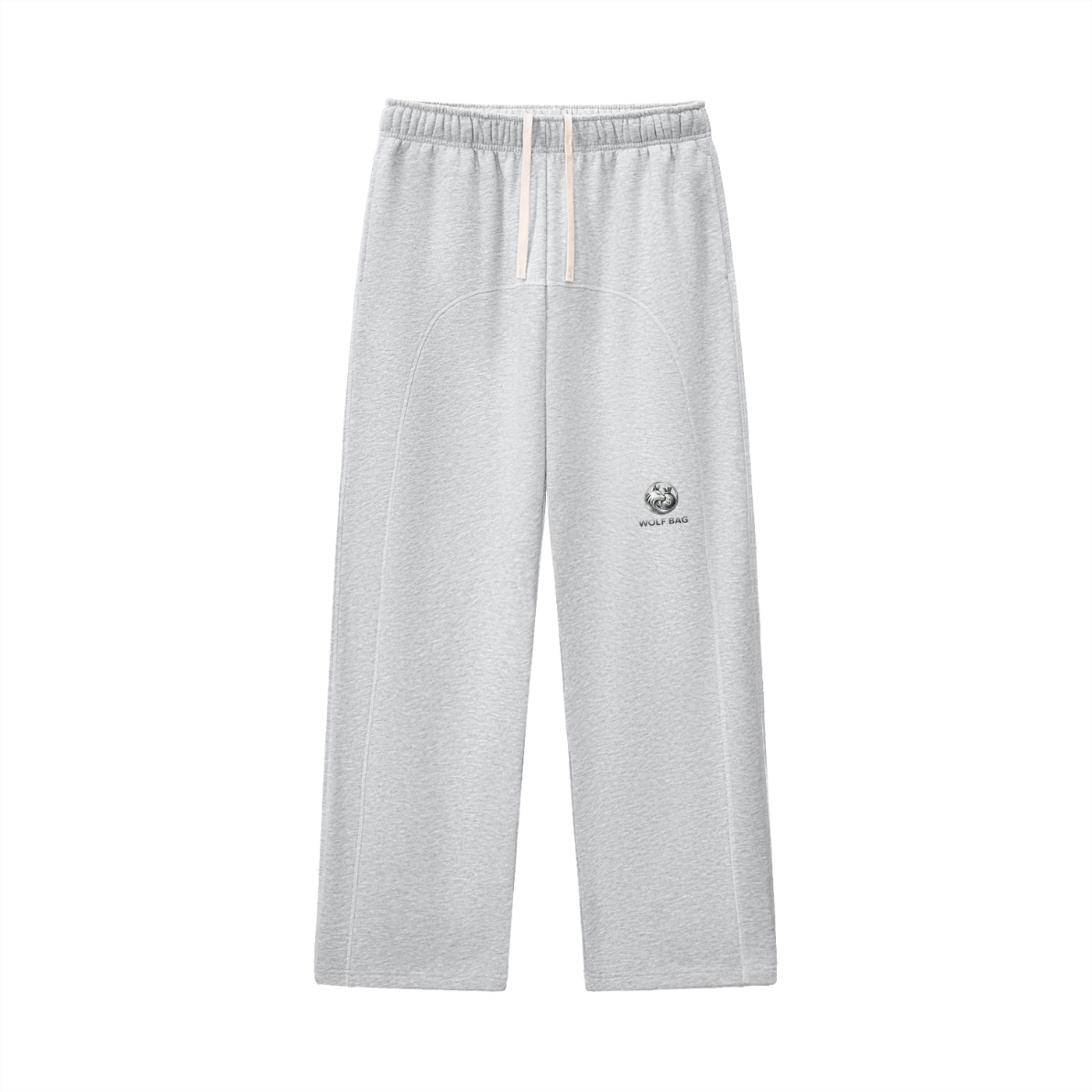 Contrast-Stitched Fleece Sweatpants