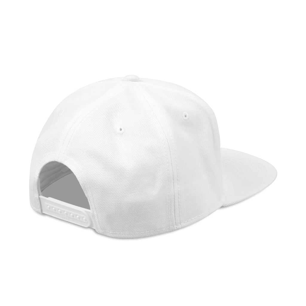 Embroidered Ram Crest Snapback Hat — Adjustable Two-Tone Streetwear Cap