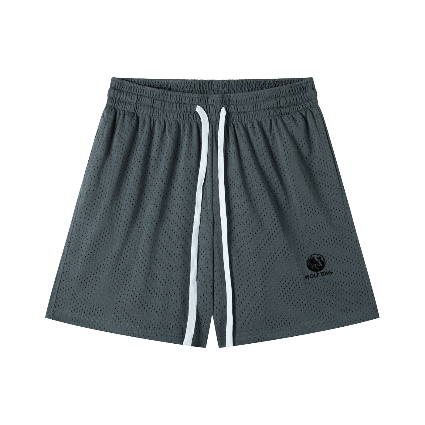 Mesh Drawstring Shorts